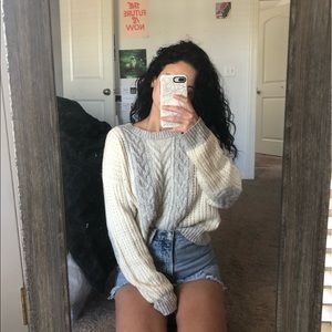Anthropologie Knitted Sweater